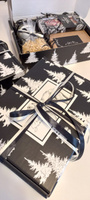 Лента атласная 1см уп 27 м, черная упаковочная для рукоделия, для декора и творчества, шитья, упаковки и оформления подарков, 10мм, 10 мм #82, Юлия П.