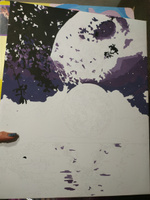Картина по номерам 40х50 на холсте с подрамником "Лунная ночь" #62, Татьяна Н.