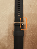 Силиконовый ремешок 24 мм для Suunto Spartan Sport / Wrist HR / Suunto 9 / 9 Baro / 7 / D5 - черный #1, Александр Ш.