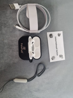 Наушники беспроводные с микрофоном, Bluetooth, USB Type-C, белый #8, Альберт П.