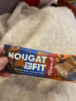 Протеиновые батончики без сахара Fitsnack NOUGAT FIT ,12шт по 45 г, сладости для похудения #5, Буйнов А.