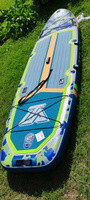 Надувная серфинг доска SUP board TOURUS 11.6 TS-AB01 (350х91х15 см) с рюкзаком, веслом, насосом и страховочным лишемSUP-доскаSUP-доска #27, Владимир К.