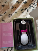 Satisfyer Penguin вибратор Сатисфаер клиторальный для девственниц. Сосет вакуум. 11 режимов, влагостойкий, на аккумуляторе, магнитная зарядка, подарочная упаковка #3, Ольга Ч.