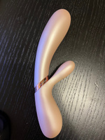 Согревающий вибростимулятор Satisfyer Hot Lover Champagne, вибратор с функцией нагрева и управлением через приложение Сатисфаер #3, Надежда К.