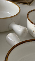 Форма для запекания, кокотница керамическая 2 шт, Magistro "Церера", цвет белый, объем 500 мл, диаметр 15 см #4, Марина Н.