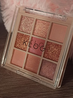 KLOG Тени для век палетка теней Eyeshadow Palette 9 Colors, 11 Rose Petal #1, Мария Я.