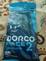 Dorco Станок для бритья одноразовый Pace 2 Disposable с 2 лезвиями муж., 5 шт. #1, Остапец В.