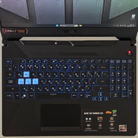 ASUS TUF Gaming A15 FA506NC-HN101 Игровой ноутбук 15.6", AMD Ryzen 5 7535HS, RAM 16 ГБ, SSD 512 ГБ, NVIDIA GeForce RTX 3050 для ноутбуков (4 Гб), Без системы, (90NR0JF7-M008C0), черный, Русская раскладка #50, Сергей Н.