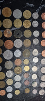 Набор иностранных монет, разные года, 100 шт. (сост. на фото) #3, Антон С.