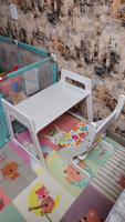 Комплект растущей мебели, детский стул и стол #21, Азалия П.