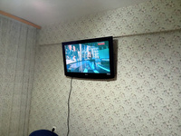 Кронштейн для телевизора настенный Hausberg-Home НВ-Н 01R, наклонный, крепление для телевизора на стену 14-42 дюйма #6, Михаил