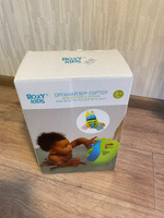 ROXY-KIDS Органайзер для хранения игрушек в ванной комнате с полкой DINO, цвет голубой #37, Екатерина С.