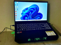 Подставка для ноутбука, нетбука, макбука охлаждающая 15.6 MIRU CP2002 Strom, система охлаждения с 6 вентиляторами, подсветка, USB питание #1, Павел М.