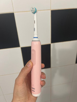 Электрическая зубная щетка ORAL-B Pro 3 3500 Pink + футляр, розовая #1, Екатерина С.