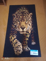 Ковер на стену, ковер-картина (леопард), размер 0.8 х 1.5 м, Витебские ковры #72, Сергей Г.