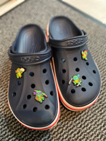 KLEPKI Джибитсы "Черепашки-ниндзя" для crocs, сабо, набор 4шт, джиббитсы для крокс #13, Имя скрыто