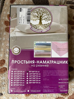 YAFETEX Простынь на резинке 90х200 1.5 спальная натяжная простыня хлопок 100% #20, Елена Ш.