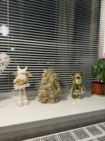 Зеркальная мозаика, декор фигурка "Медведь" набор для создания игрушки своими руками, мишка шайни #2, Ирина Г.