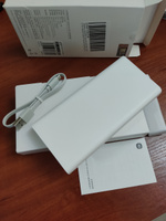 Повербанк (powerbank) Xiaomi Mi Power Bank 3 20000 mah с быстрой зарядкой/внешний аккумулятор портативный, переносной, мощный, универсальный для телефона/смартфона, белый #80, Евгений Ф.