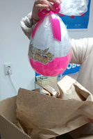 Большое шоколадное яйцо "Киндер Сюрприз" высотой 20 см с набором сладостей для девочки #4, Елена П.