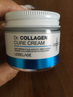 LEBELAGE Крем для лица Антивозрастной придающий эластичность с Коллагеном Dr.Collagen Cure Cream, 70мл #83, Ирина И.