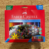 Карандаши цветные Faber Castell подарочные 60 цв. #30, Кристина А.