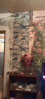 Самоклеющиеся обои рулонные "Бретань" ПВХ мягкие стеновые панели самоклеящиеся влагостойкие для стен дачи и дома 3D панель декоративная #130, Ирина П.
