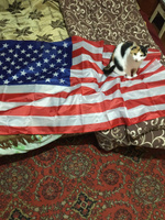 Флаг Америки, 90х150 см, без флагштока, Американский символ США большой #75, Марк Д.