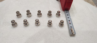 Магниты для холодильника / набор магнитов для доски из 10 штук в металическом хромированном корпусе #14, Олег Ф.