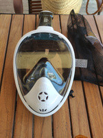 Подводная маска для плавания Sargan, полнолицевая маска для снорклинга с креплением для экшн-камеры #3, Кошелев Александр