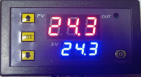 Регулятор температуры, термостат с цифровым дисплеем универсальный нагрев/охлаждение W3230 DC 12 Вольт от -50 - 120 градусов #1, Иван