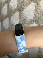 Ремешок для Xiaomi Mi Band 3, 4, с принтом #6, Татьяна Б.