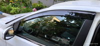 Дефлекторы окон Voin на автомобиль Ford Focus II 2005-2010 седан/хэтчбек, накладные 4 шт #3, Николай Д.