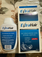 Шампунь кератиновый против выпадения волос для роста парфюмированный от перхоти ExtraHair турецкий без SLS #52, Сергей Ш.
