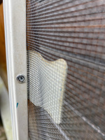 Москитная сетка 140х150 см серая, профессиональное стекловолокно Fiberglass Fireproof от летающих насекомых комаров мух, антимоскитное полотно на пластиковое окно, балконную дверь ПВХ, кровать коляску #8, Сергей П.