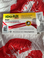 HEMA-PLEX Комплекс витаминов с длительным высвобождением. Железо хелат. 10 таблеток. #7, Ольга С.