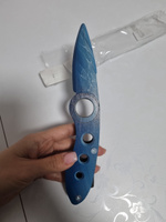Деревянный выкидной нож Холод с заточкой лезвия, тренировочный из дерева, детское игрушечное оружие, подарок для мальчика, сына, внука #23, Юлия П.