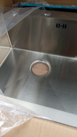 Мойка для кухни врезная раковина из нержавеющей стали (50x50cm) с коландером, дозатором и сифоном #7, Пётр М.