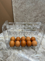 Контейнер для хранения яиц в холодильнике. Органайзер подставка для яиц в холодильник HONEY KITCHEN #2, Олеся Б.