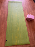 Каучуковый коврик для фитнеса и йоги Manduka eKO lite 180*61*0,4 см - Matcha Marble #23, Оксана П.