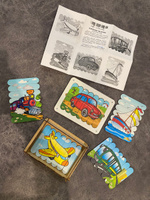 Картинки-палочки пазлы транспорт/развивающие деревянные настольные игры #1, Жанна Э.