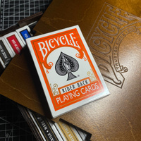 Игральные карты Bicycle Standard Rider Back Orange, оранжевые #5, Алексей П.