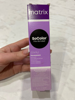 MATRIX Крем - краска SoColor для волос, перманентная ( 504NJ шатен натуральный нефритовый 100% покрытие седины - 504.07 ), 90 мл #237, Олеся