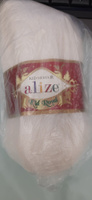 Пряжа Alize Kid Royal Mohair (Кид Роял) - 1 моток Цвет: 62 светло-молочный 62% кид мохер, 38% полиамид 50г 500м #31, Ольга А.