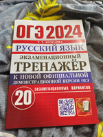 ОГЭ 2024 Русский язык: 20 вариантов. Экзаменационный тренажер | Егораева Галина Тимофеевна #1, Анна З.