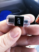 Картридер ЧЕРНЫЙ / TYPE-C / USB-MicroSD переходник #7, Эдуард Н.