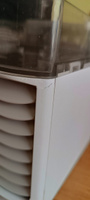 MILENI Персональный кондиционер Ultra Air  4 в 1, 500 мл, портативный охладитель, очиститель и увлажнитель воздуха, 3 режима охлаждения, 7 цветов подсветки, белый #4, Светлана Д.