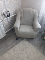 KARBELTEX Чехол на мебель для кресла, 110х90см #15, Надежда П.