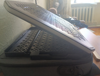 Подставка для ноутбука охлаждающая ESPERANZA GALERNE EGC109, система охлаждения с 6 вентиляторами, подсветка, USB питание, до 19 дюймов #1, Анна С.