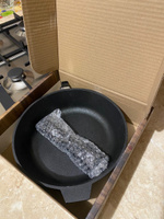 Камская посуда Сковорода , 24 см, без крышки, со съемной ручкой #2, Ленар Ф.